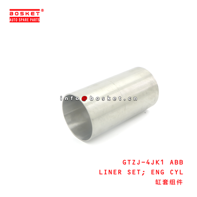 GTZJ-4JK1 ABB Liner Set Engine Cylinder Liner Compatible with ISUZU 4JK1 with 3 Months Warranty
