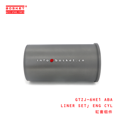 GTZJ-6HE1 ABA Liner Set Engine Cylinder Liner Set Suitable for ISUZU 6HE1 with 3 Months Warranty