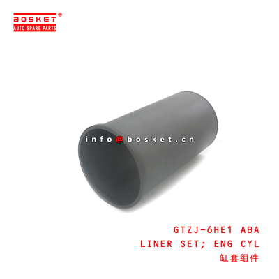 GTZJ-6HE1 ABA Liner Set Engine Cylinder Liner Set Suitable for ISUZU 6HE1 with 3 Months Warranty
