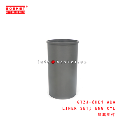 GTZJ-6HE1 ABA Liner Set Engine Cylinder Liner Set Suitable for ISUZU 6HE1 with 3 Months Warranty