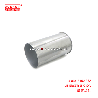 5-87813160-ABA LINER SET; ENG CYL suitable for ISUZU 4BE1 5878131600