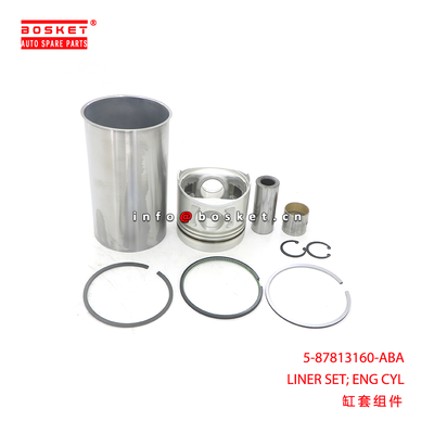 5-87813160-ABA LINER SET; ENG CYL suitable for ISUZU 4BE1 5878131600