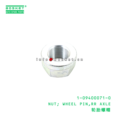 1-09400071-0 NUT; WHEEL PIN,RR AXLE suitable for ISUZU CXZ81K VC46 700P 10PE1 6UZ1 6WF1 4HK1 1094000710