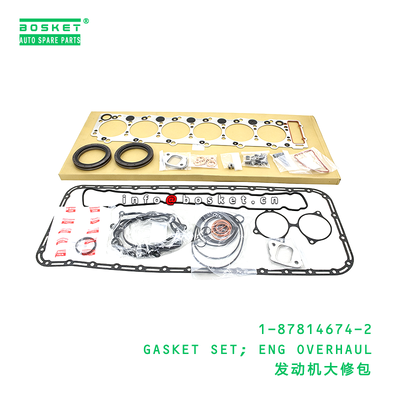 1-87814674-2 GASKET SET; ENG OVERHAUL suitable for ISUZU   1878146742