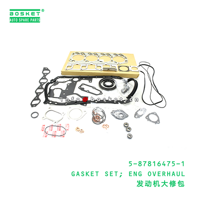 5-87816475-1 GASKET SET; ENG OVERHAUL suitable for ISUZU   5878164751