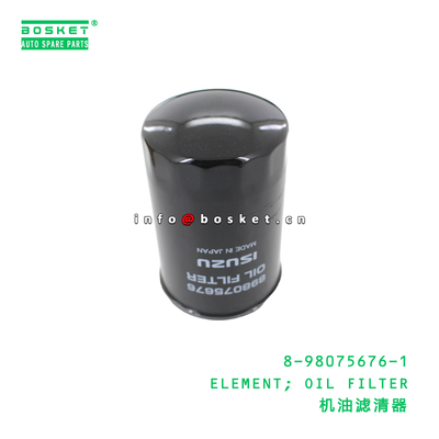 8-98075676-1 ELEMENT; OIL FILTER suitable for ISUZU  4LE1 4LE2 8980756761
