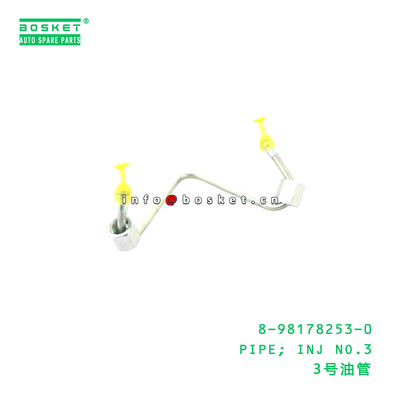 8-98178253-0 PIPE; INJ NO.3 suitable for ISUZU   8981782530