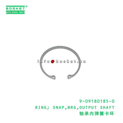 9-09180185-0 RING; SNAP,BRG,OUTPUT SHAFT suitable for ISUZU VC46 6WF1 6UZ1 9091801850