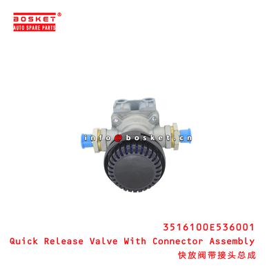 3516100E536001 Quick Release Valve With Connector Assembly suitable for JAC N80 N90 N120