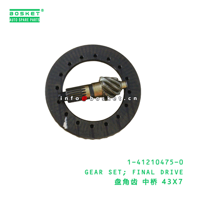 1-41210475-0 GEAR SET FINAL DRIVE suitable for ISUZU  6WF1 1412104750