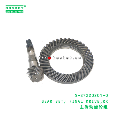 5-87220201-0 GEAR SET; FINAL DRIVE,RR suitable for ISUZU 5872202010