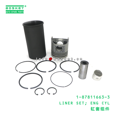 1-87811663-3 LINER SET; ENG CYL suitable for ISUZU 6HE1T 1878116633