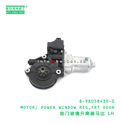 8-98058430-0 MOTOR; POWER WINDOW REG,FRT DOOR suitable for ISUZU VC46 4HG1 6UZ1 8980584300