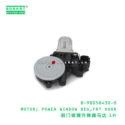 8-98058430-0 MOTOR; POWER WINDOW REG,FRT DOOR suitable for ISUZU VC46 4HG1 6UZ1 8980584300