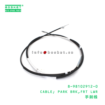 8-98102912-0 CABLE; PARK BRK,FRT LWR suitable for ISUZU 8981029120