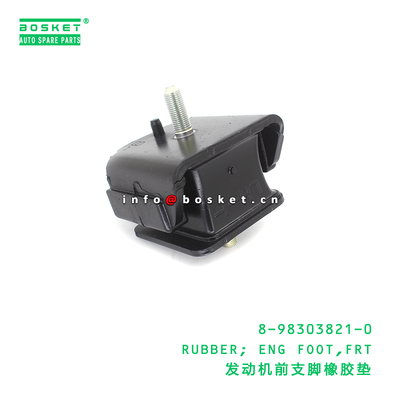 8-98303821-0 RUBBER; ENG FOOT,FRT suitable for ISUZU ELF 300 8983038210