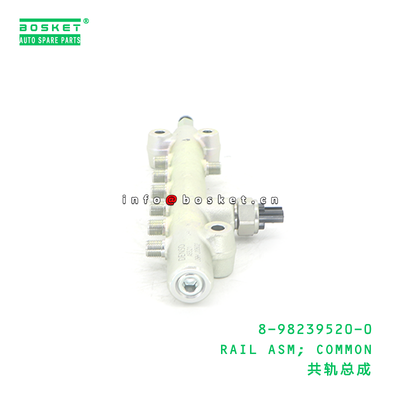 8-98239520-0 Rail Assembly Common Rail for ISUZU 8982395200 Made of High-Quality Special Steel with 3 Months Warranty