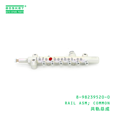 8-98239520-0 Rail Assembly Common Rail for ISUZU 8982395200 Made of High-Quality Special Steel with 3 Months Warranty