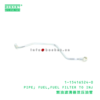 1-15416524-0 PIPE; FUEL,FUEL FILTER TO INJ suitable for ISUZU 1154165240
