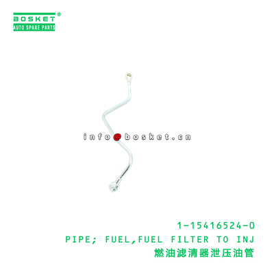 1-15416524-0 PIPE; FUEL,FUEL FILTER TO INJ suitable for ISUZU 1154165240