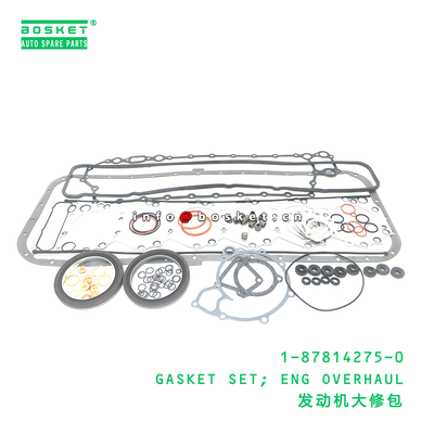 1-87814275-0 GASKET SET; ENG OVERHAUL suitable for ISUZU 1878142750