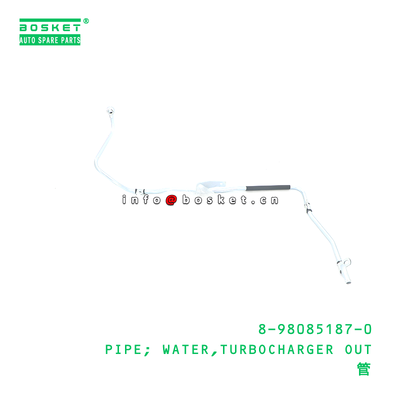 8-98085187-0 PIPE; WATER,TURBOCHARGER OUT suitable for ISUZU 8980851870