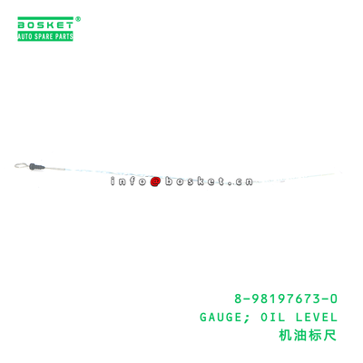 8-98197673-0 GAUGE; OIL LEVEL suitable for ISUZU 8981976730