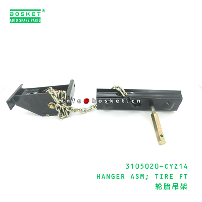 3105020-CYZ14 HANGER ASM; TIRE FT suitable for ISUZU CXZ51K VC46 6WF1 6UZ1 3105020CYZ14