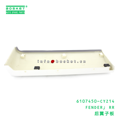 6107450-CYZ14 FENDER; RR suitable for ISUZU VC46 6UZ1 6107450CYZ14