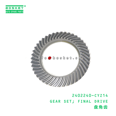 2402240-CYZ14 Gear Set Final Drive Gear for ISUZU 2402240CYZ14 with 3 Months Warranty