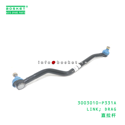 ISUZU NPR 700P 4HK1 Drag Link Steering Rod Made of High-Quality Special Steel with Ball Pin Connection