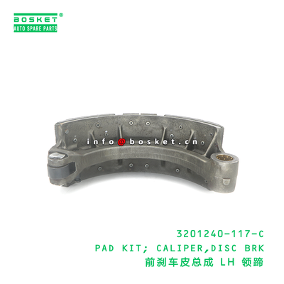 ISUZU FVR34 VC46 6UZ1 Brake Pad Kit with 3 Months Warranty and Neutral Box Packaging