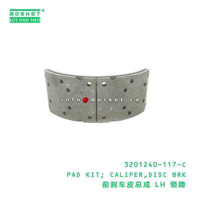 ISUZU FVR34 VC46 6UZ1 Brake Pad Kit with 3 Months Warranty and Neutral Box Packaging