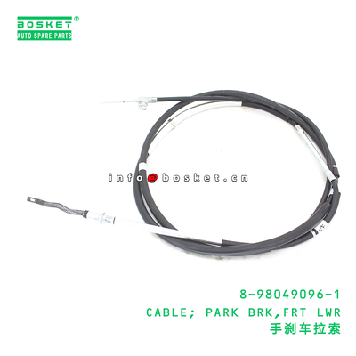 8-98049096-1 CABLE; PARK BRK,FRT LWR suitable for ISUZU   8980490961