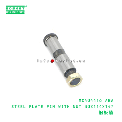 MC404416 ABA STEEL PLATE PIN WITH NUT 30X114X147 suitable for FUSO MC404416 ABA