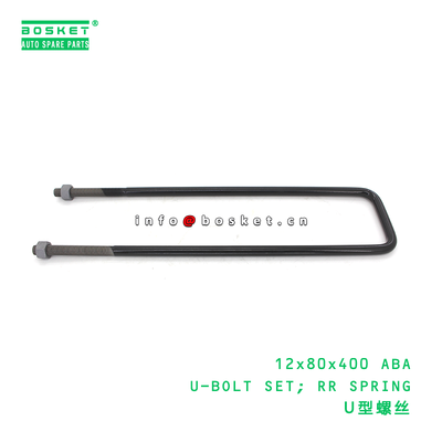 12x80x400 ABA U-BOLT SET; RR SPRING suitable for 12x80x400 ABA