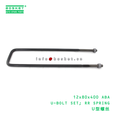 12x80x400 ABA U-BOLT SET; RR SPRING suitable for 12x80x400 ABA