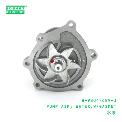 8-98047689-3 PUMP ASM; WATER,W/GASKET suitable for ISUZU 4JJ1T 8980476893