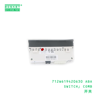712W619420630 OEM Number Combination Switch HOWO T5G/C7H Compatible ABA Switch with 3 Months Warranty