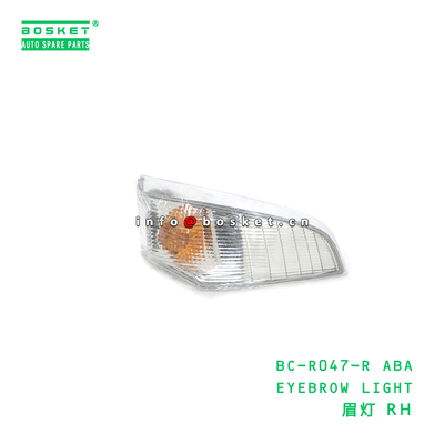 BC-R047-R ABA Eyebrow Light FUSO Compatible Eyebrow Lamp 1PCS Pack Front Eyebrow Light for Truck Replacement