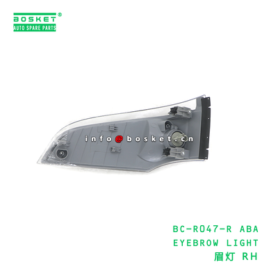 BC-R047-R ABA Eyebrow Light FUSO Compatible Eyebrow Lamp 1PCS Pack Front Eyebrow Light for Truck Replacement
