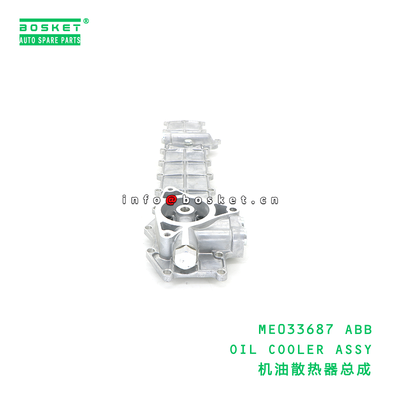 ME033687 ABB Oil Cooler Assembly FUSO 6D16 Engine Compatible with 3 Months Warranty