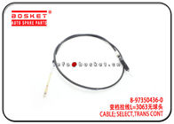 ISUZU 4HG1 NPR MYY6P MYY5T 8-97350436-0 8973504360 Transmission Control Select Cable
