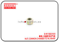 0-91150210-0 0911502100 Common Chamber To Inlet Manif Nut Suitable for ISUZU 4JB1 NKR55