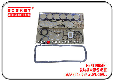 Engine Overhaul Gasket Set For ISUZU 6HE1 FSR 1-87810868-1 1-87811621-0 1878108681 1878116210