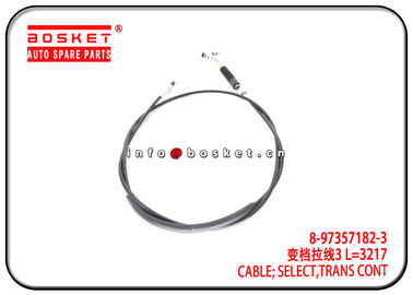 ISUZU NPR 700P MZZ6U 8-97357182-3 1-33671182-0 8973571823 1336711820 Transmission Control Select Cable