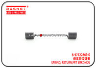 8-97122869-0 8971228690 Front Brake Shoe Return Spring For Mexico Market 4HK1 700P