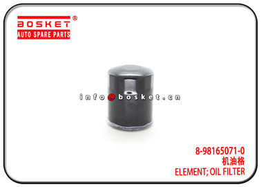 TFR TFS Isuzu D-MAX Parts Oil Filter Element 8-98165071-0 5-87615000-BVP 8981650710 587615000BVP