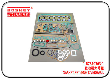 1-87810363-1 1878103631 Isuzu Truck Parts Engine Overhaul Gasket Set For 6BD1