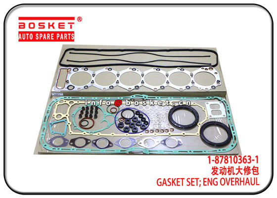 1-87813298-0 1878132980 Engine Overhaul Gasket Set For ISUZU 6SA1 XE